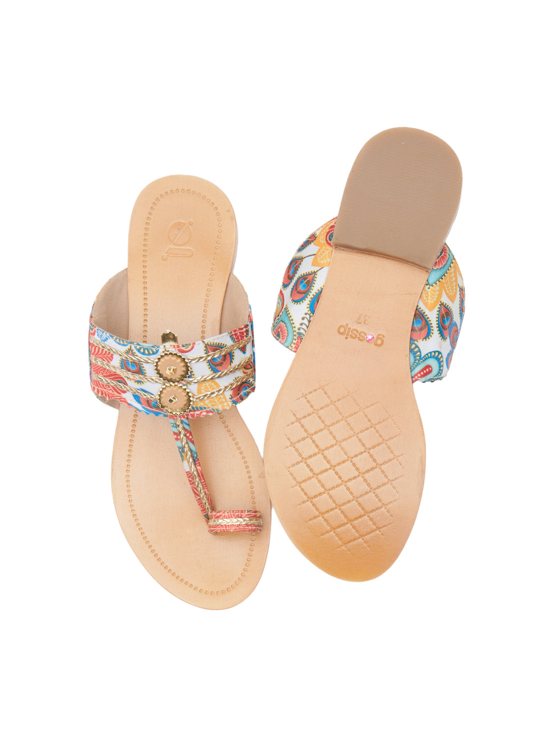 Phulkari Pop Kolhapuris