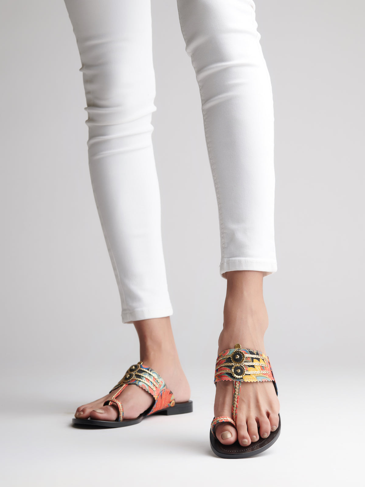 Phulkari Pop Kolhapuris