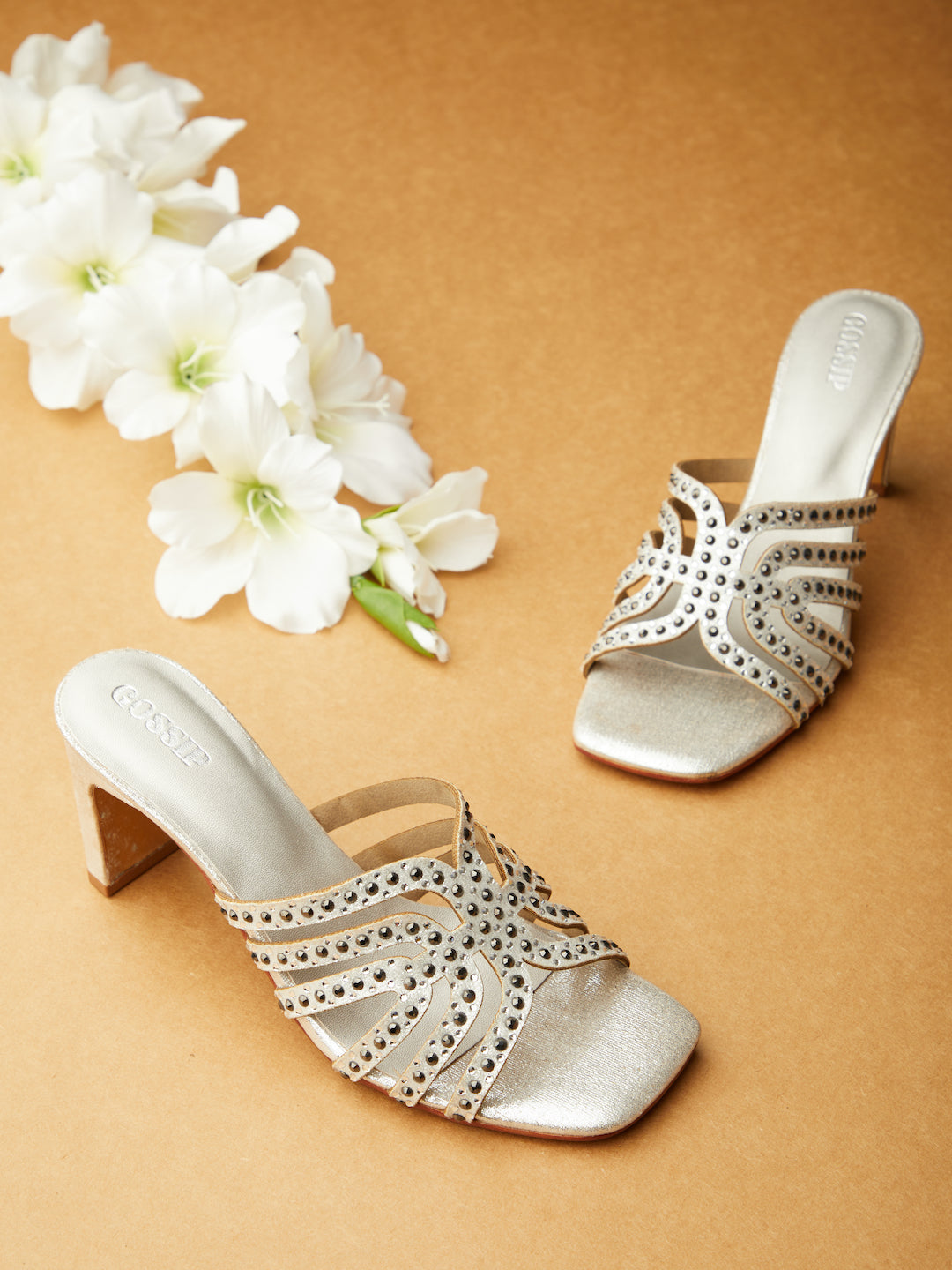 DIAMOND DROP HEELS