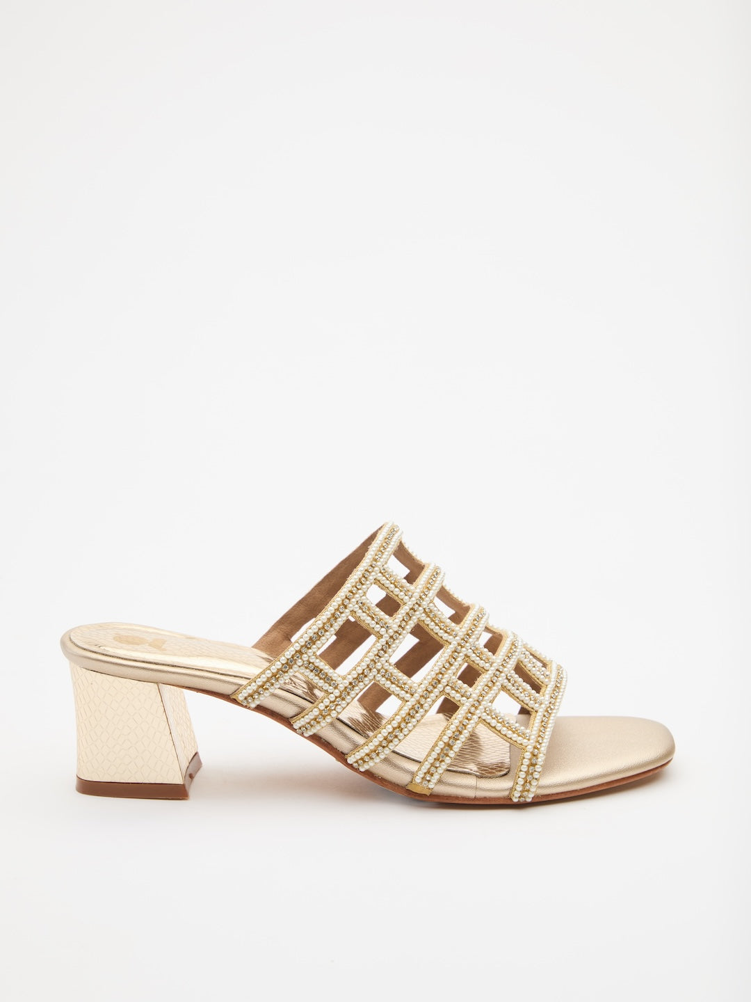 Pearl Lattice Heel