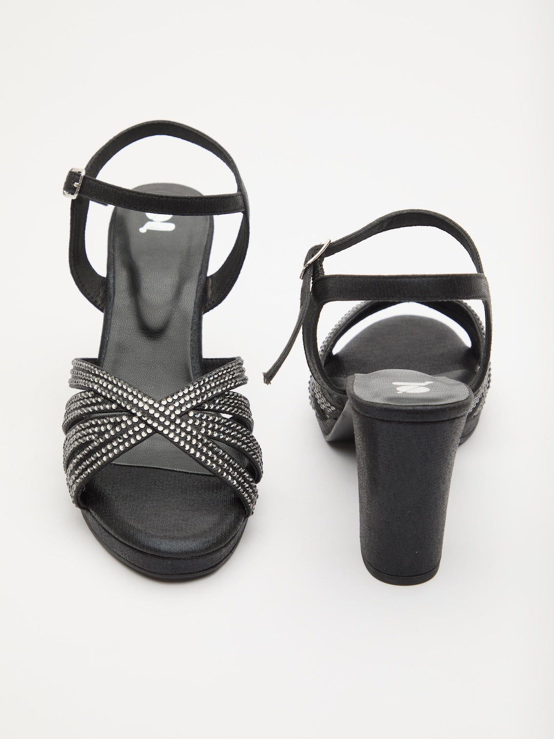 Crystal Axis Sandals