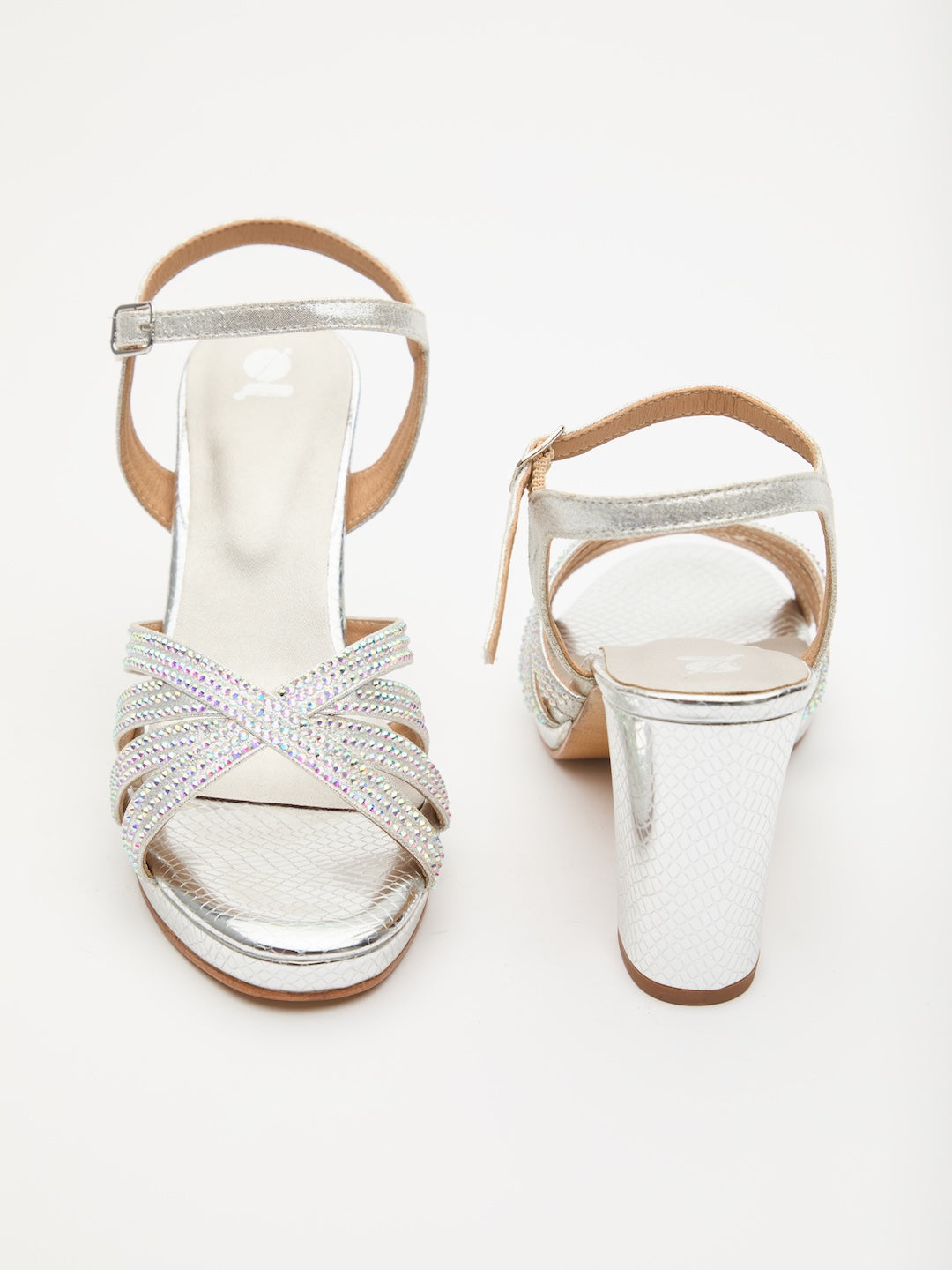 Crystal Axis Sandals