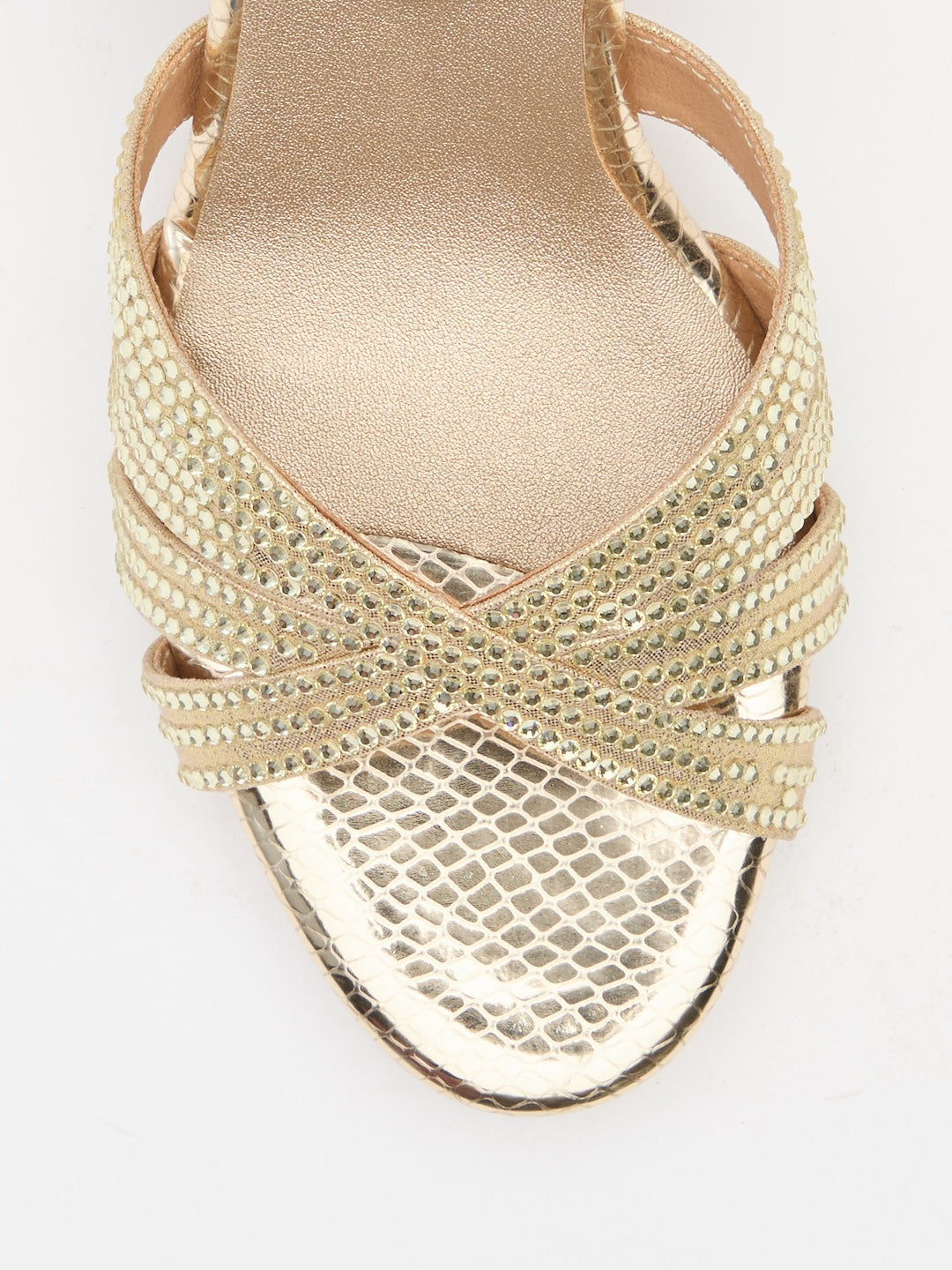 Crystal Axis Sandals