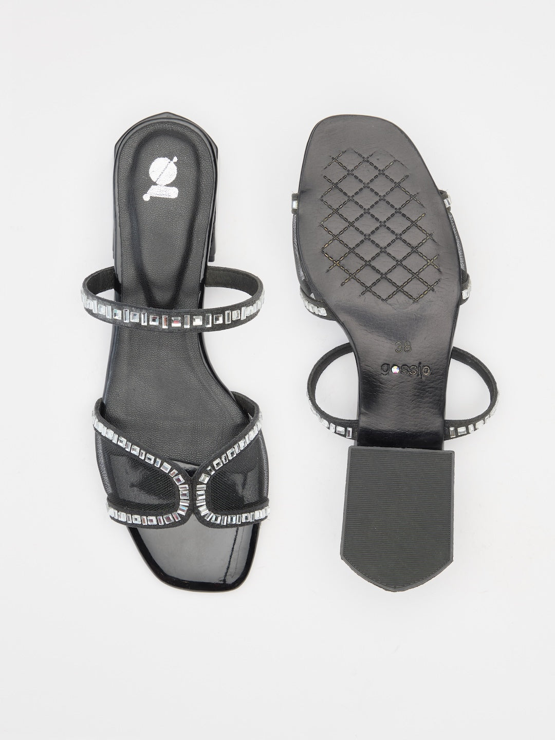 Baguette Trace Heels