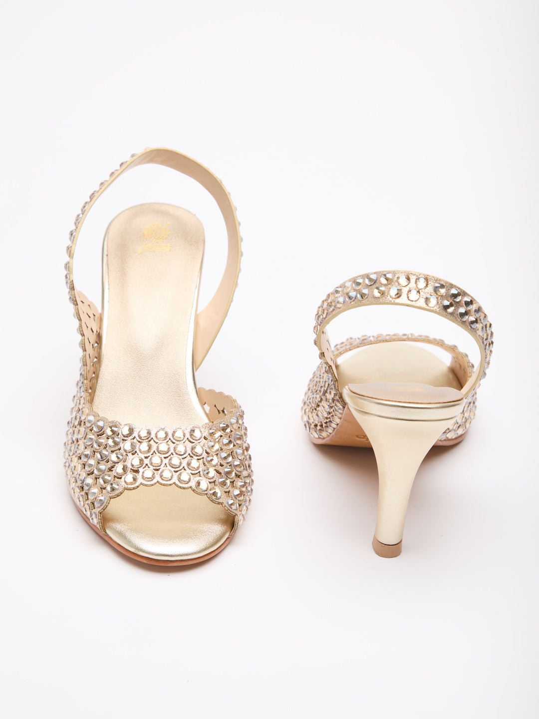 Crystal Veil Slingbacks