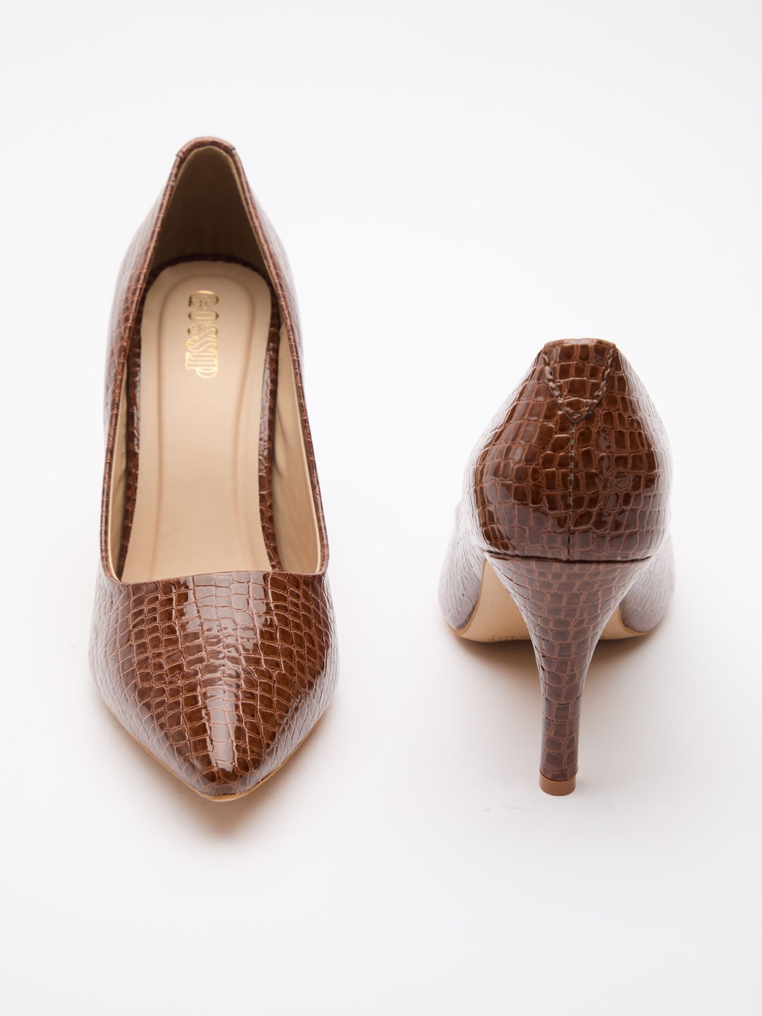 Cocoa Croc Pumps