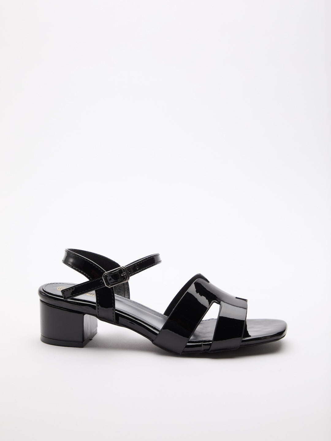 Glossed Contour Sandals