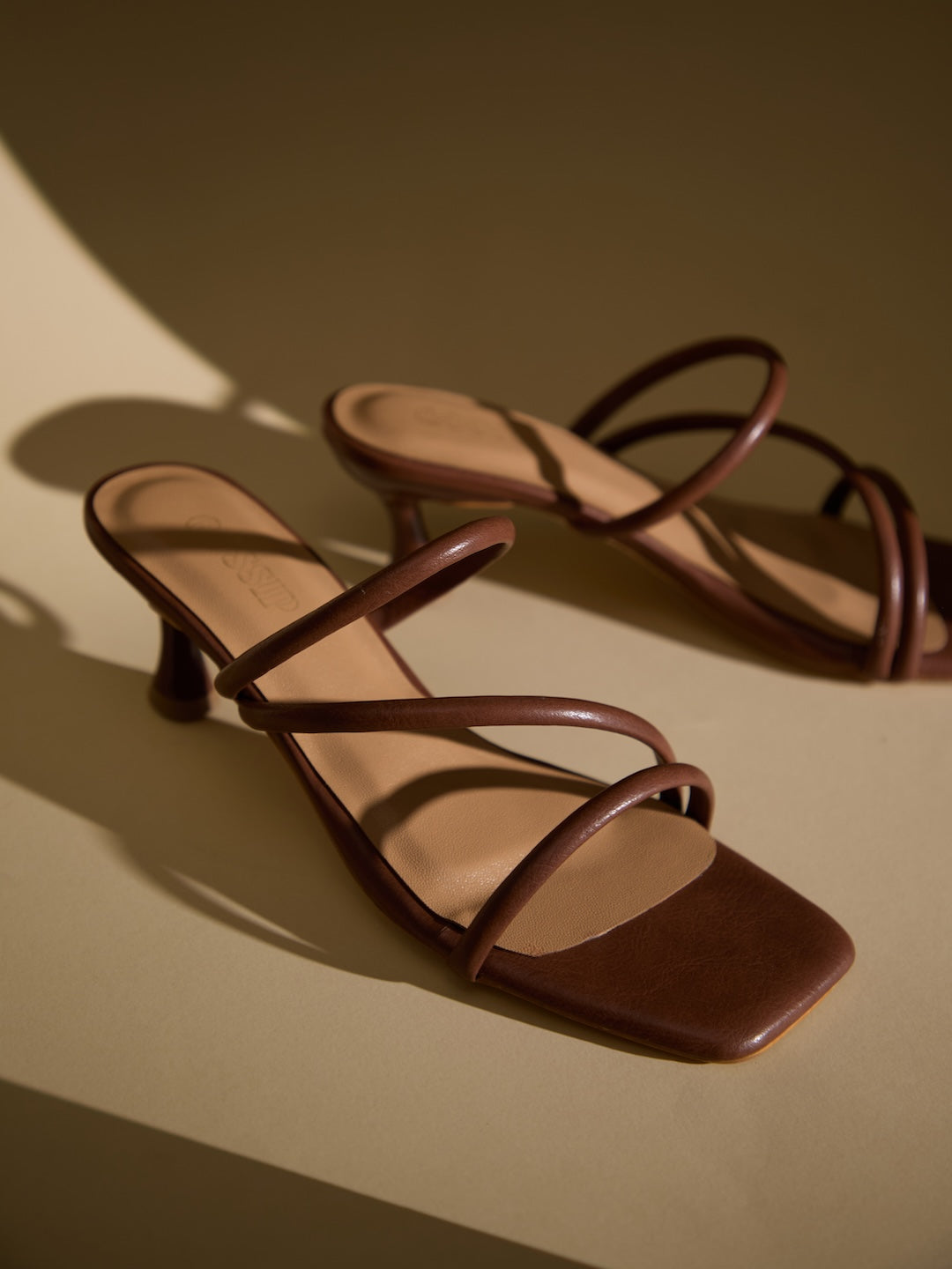 Contour Strappy Heels