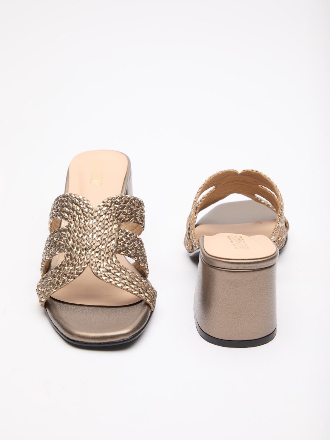 Tresse Block Heels