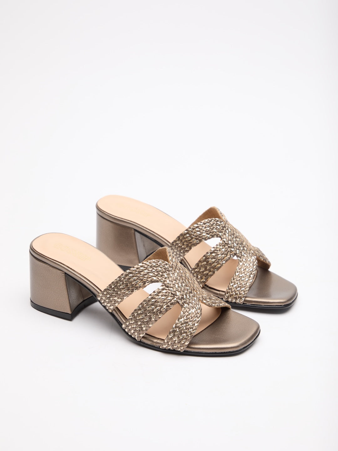 Tresse Block Heels
