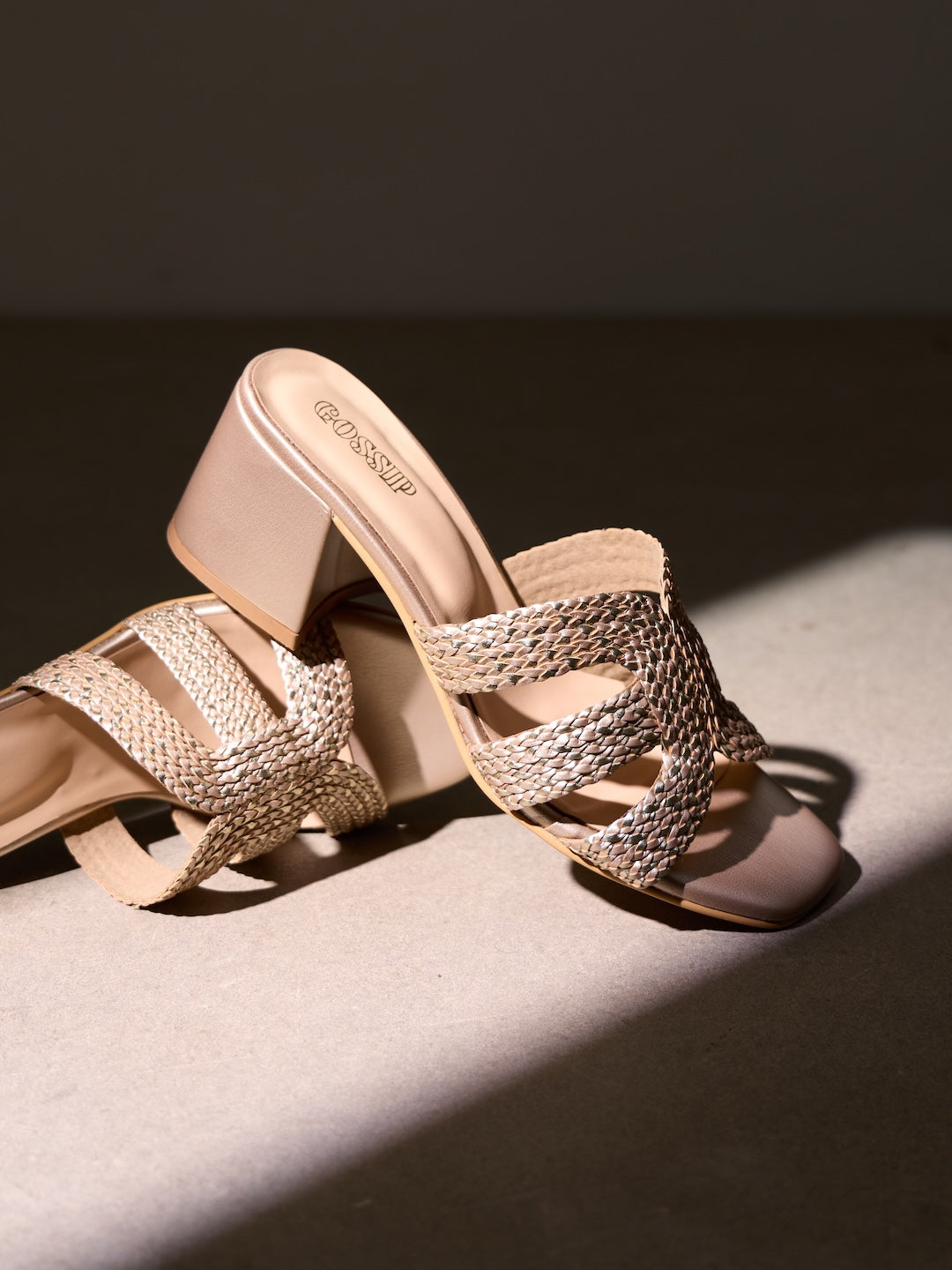 Tresse Block Heels