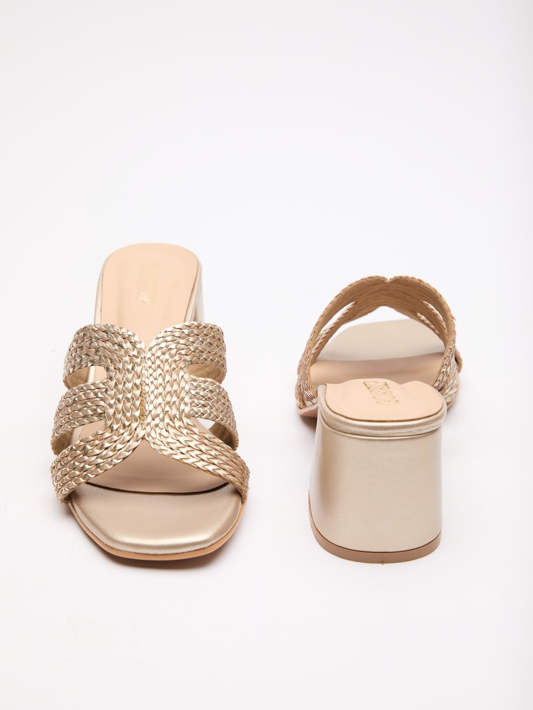 Tresse Block Heels
