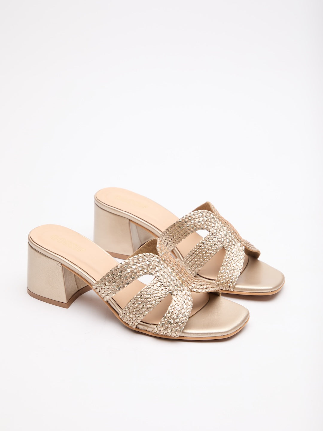Tresse Block Heels