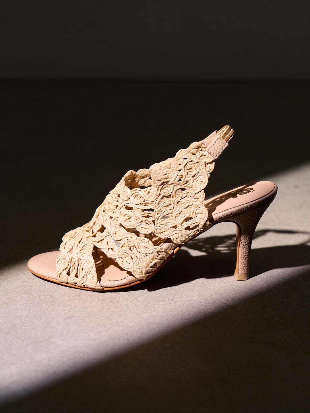 Sorrento Raffia Heels