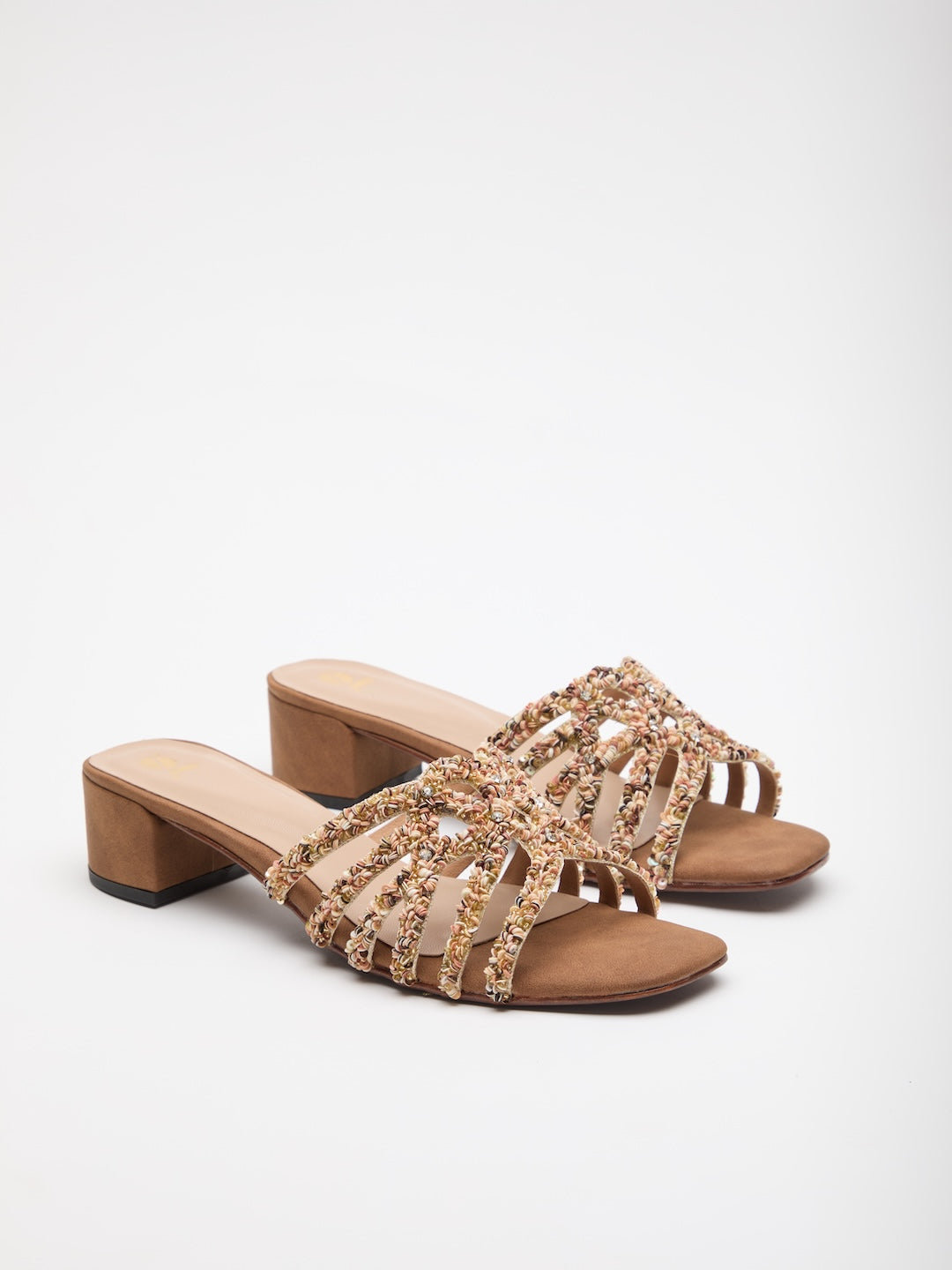 Lucia Beaded Heels