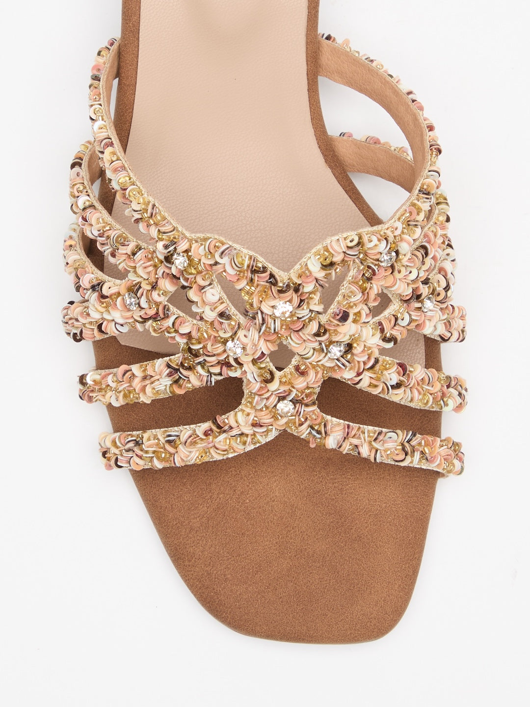Lucia Beaded Heels