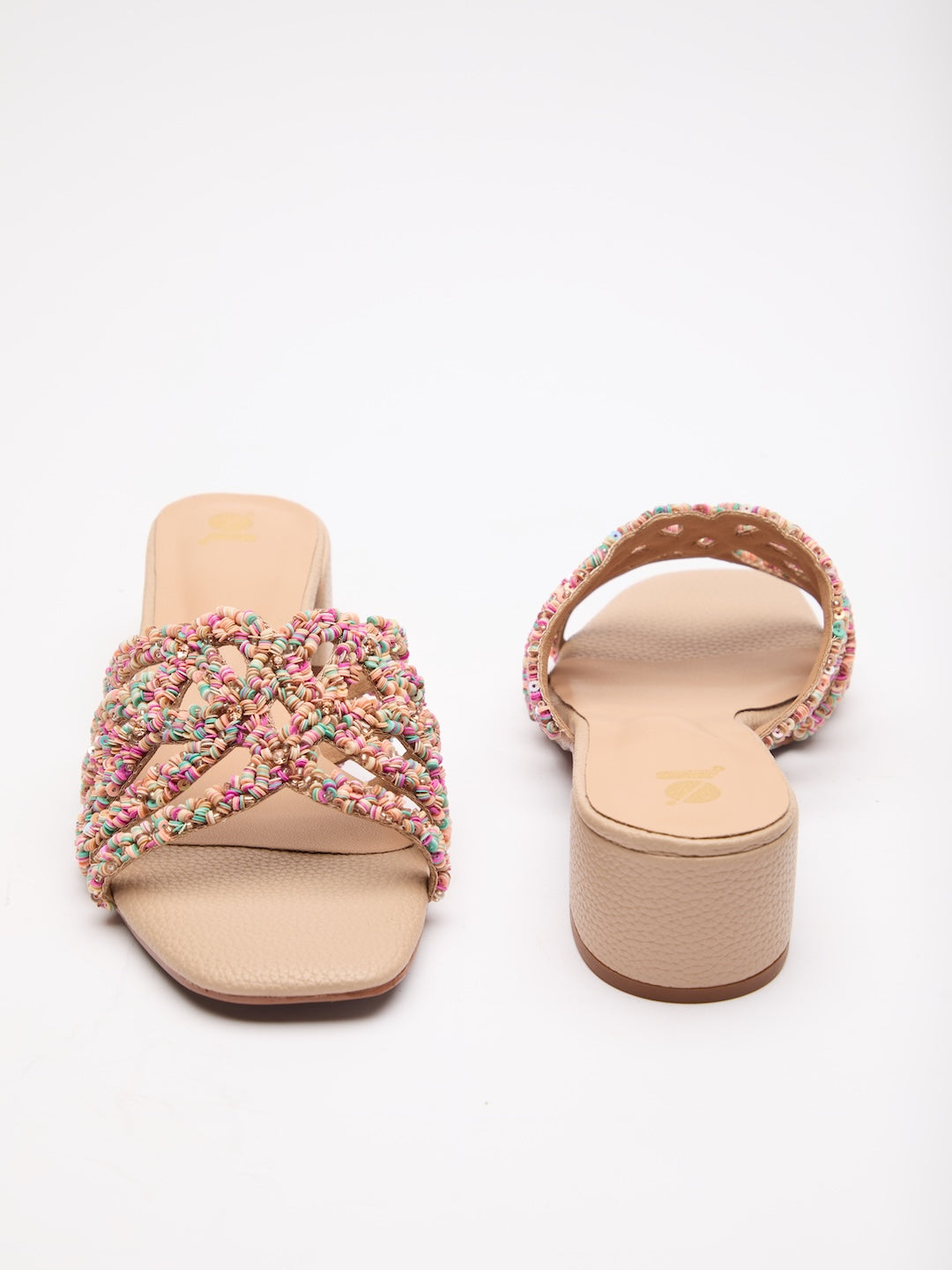 Lucia Beaded Heels