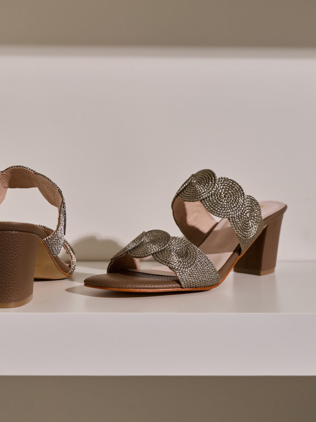 Spirale Cord Heels