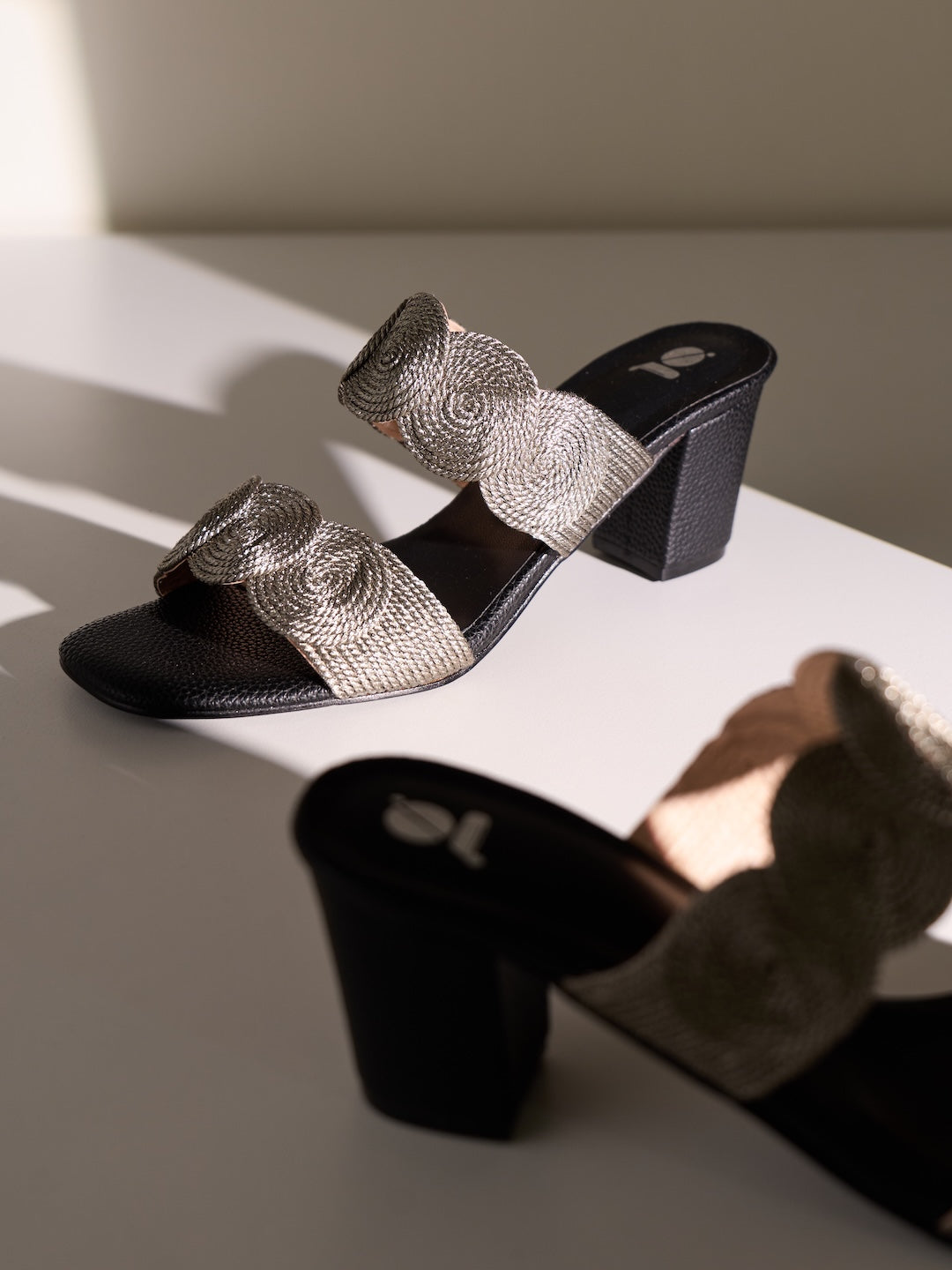 Spirale Cord Heels
