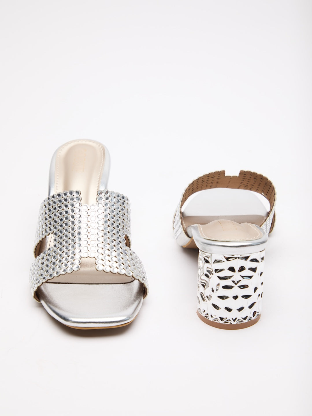 Onyx Crystal Heels
