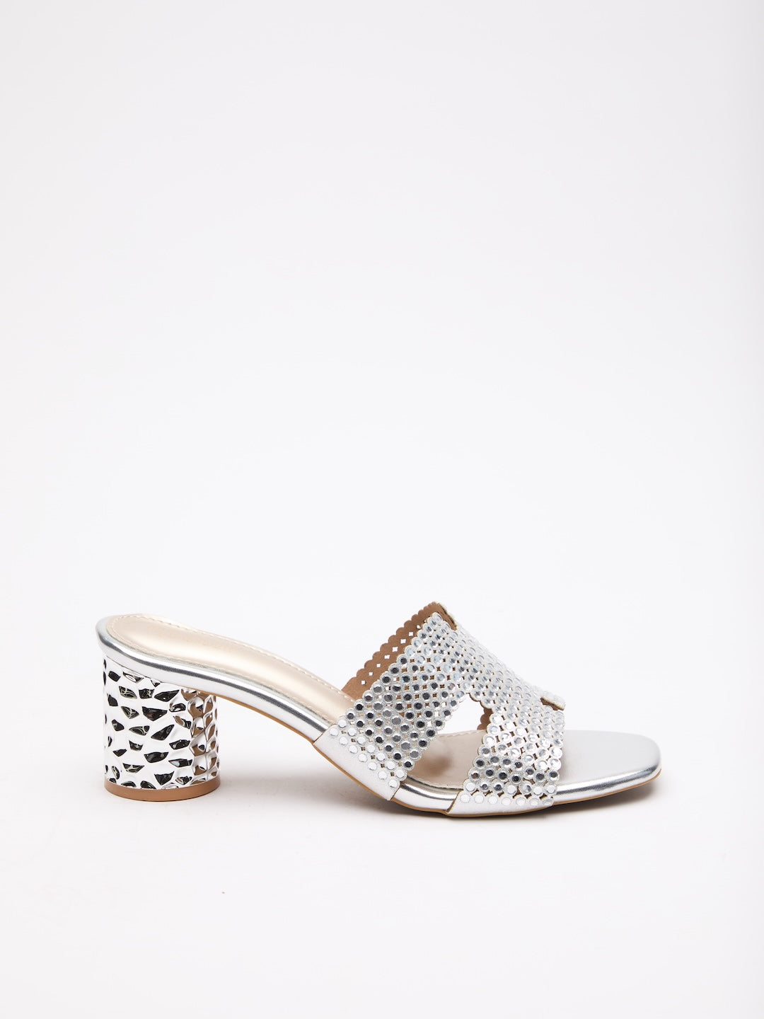 Onyx Crystal Heels