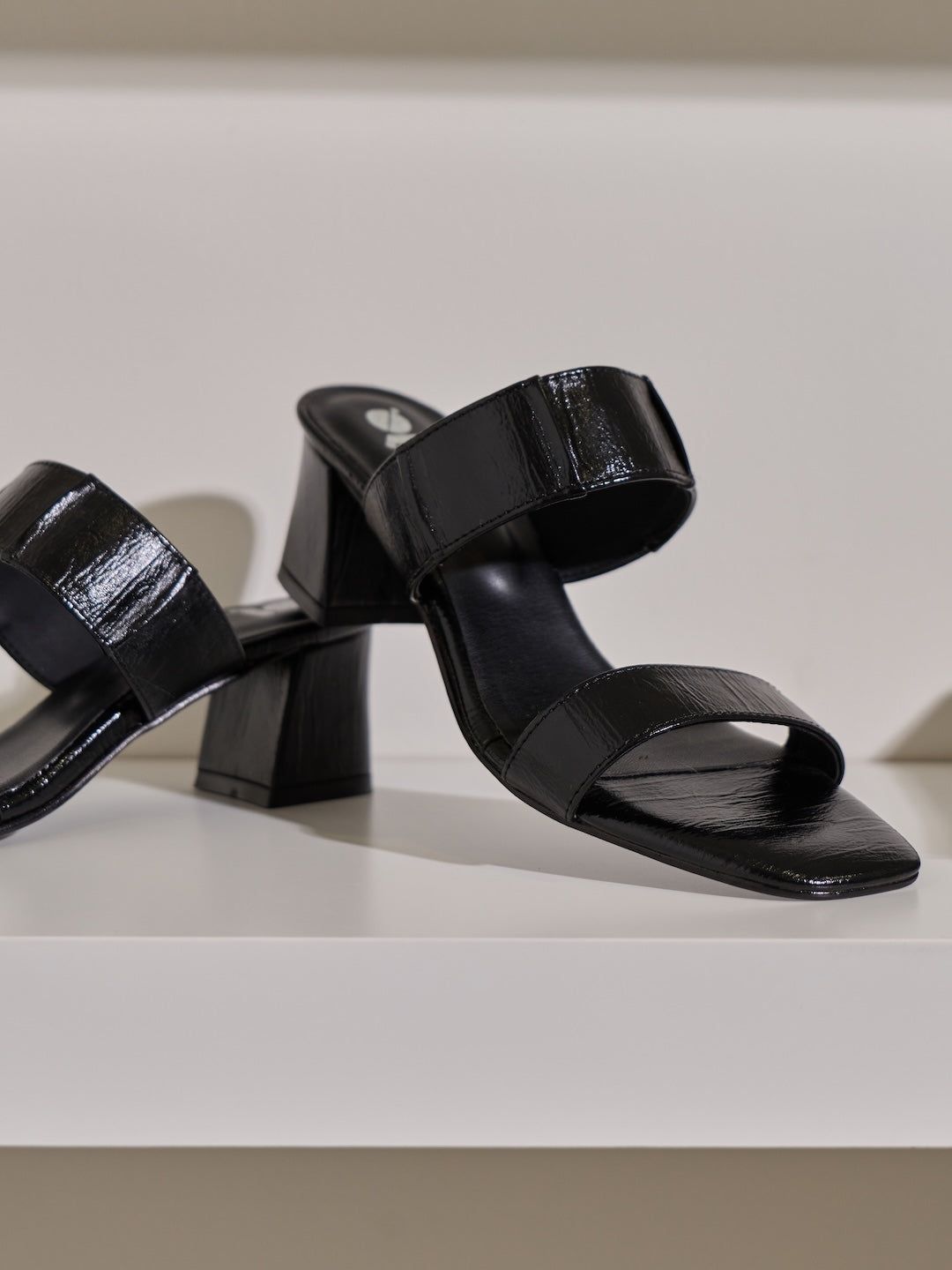 Duo Textured Mules