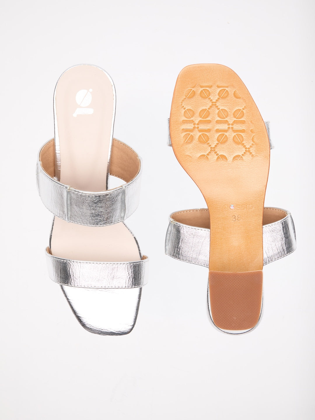 Duo Textured Mules