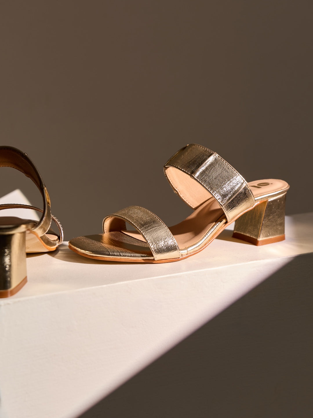 Duo Textured Mules