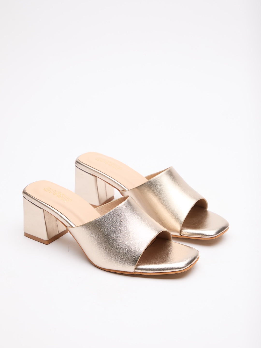 Faye Metallic Mules