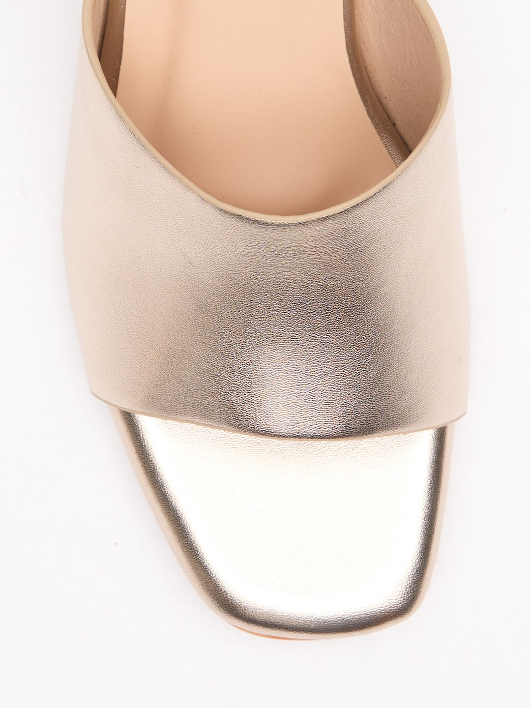 Faye Metallic Mules