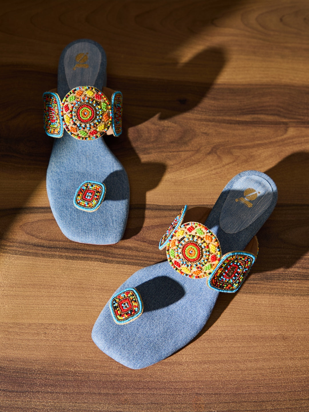 Zayna Beaded Heels