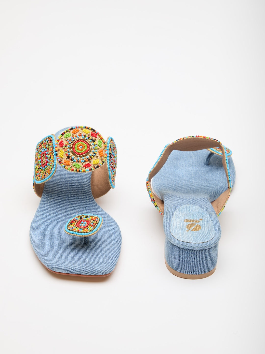 Zayna Beaded Heels