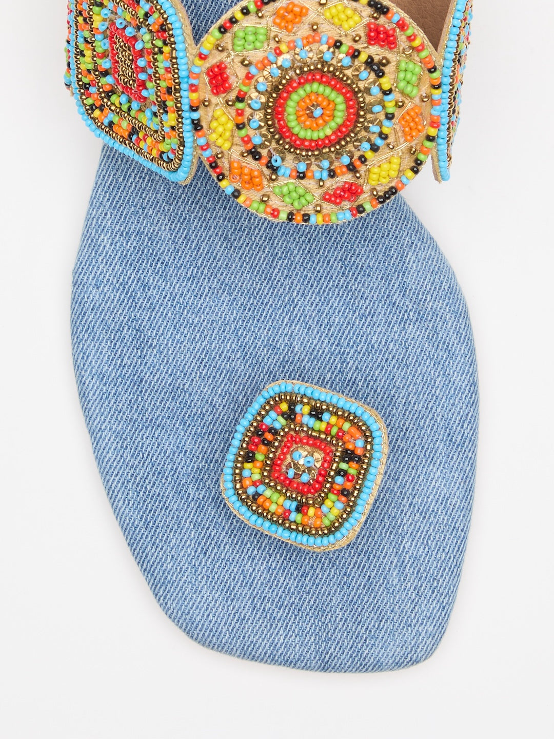 Zayna Beaded Heels