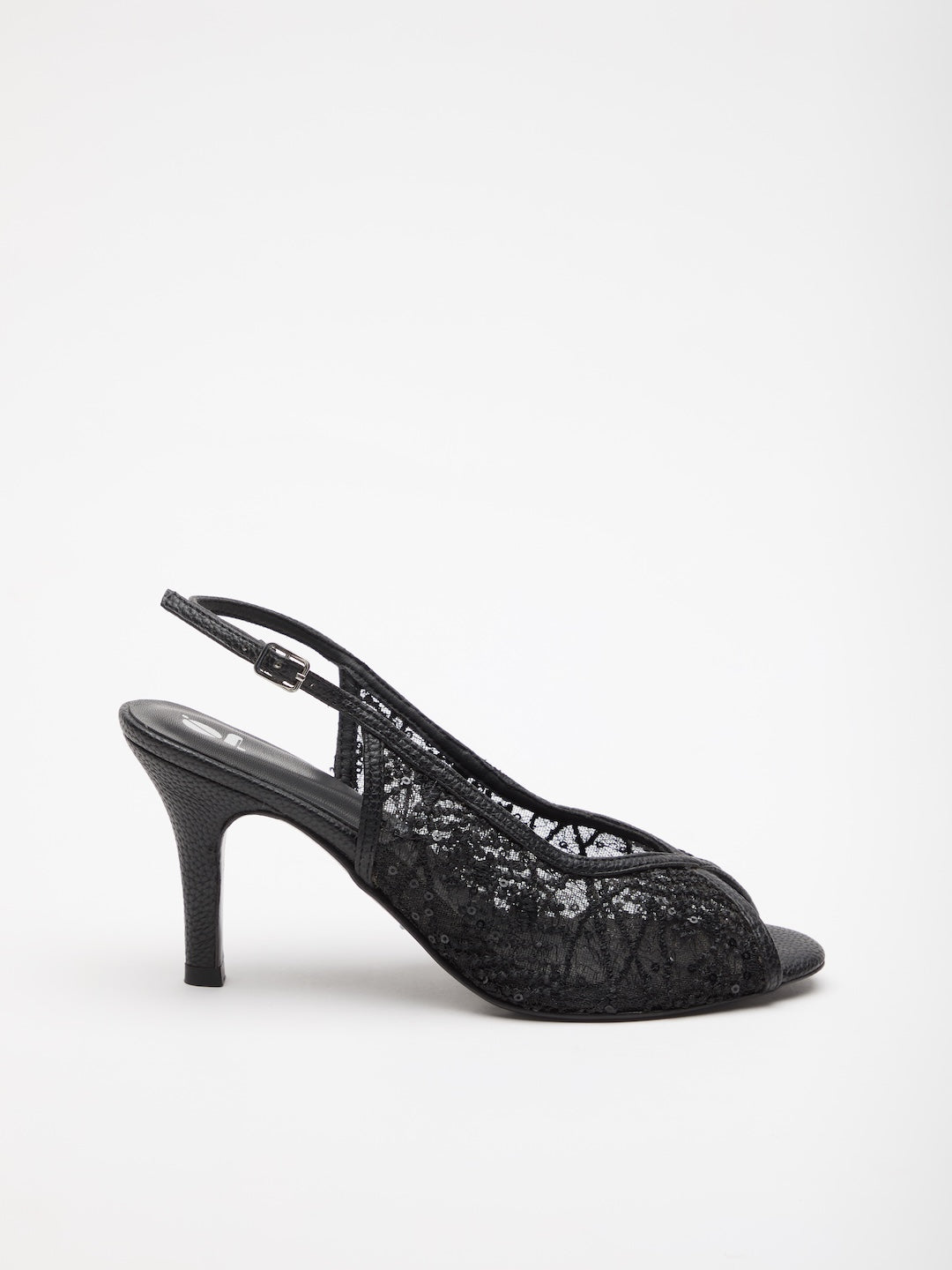 Velour Veil Slingbacks