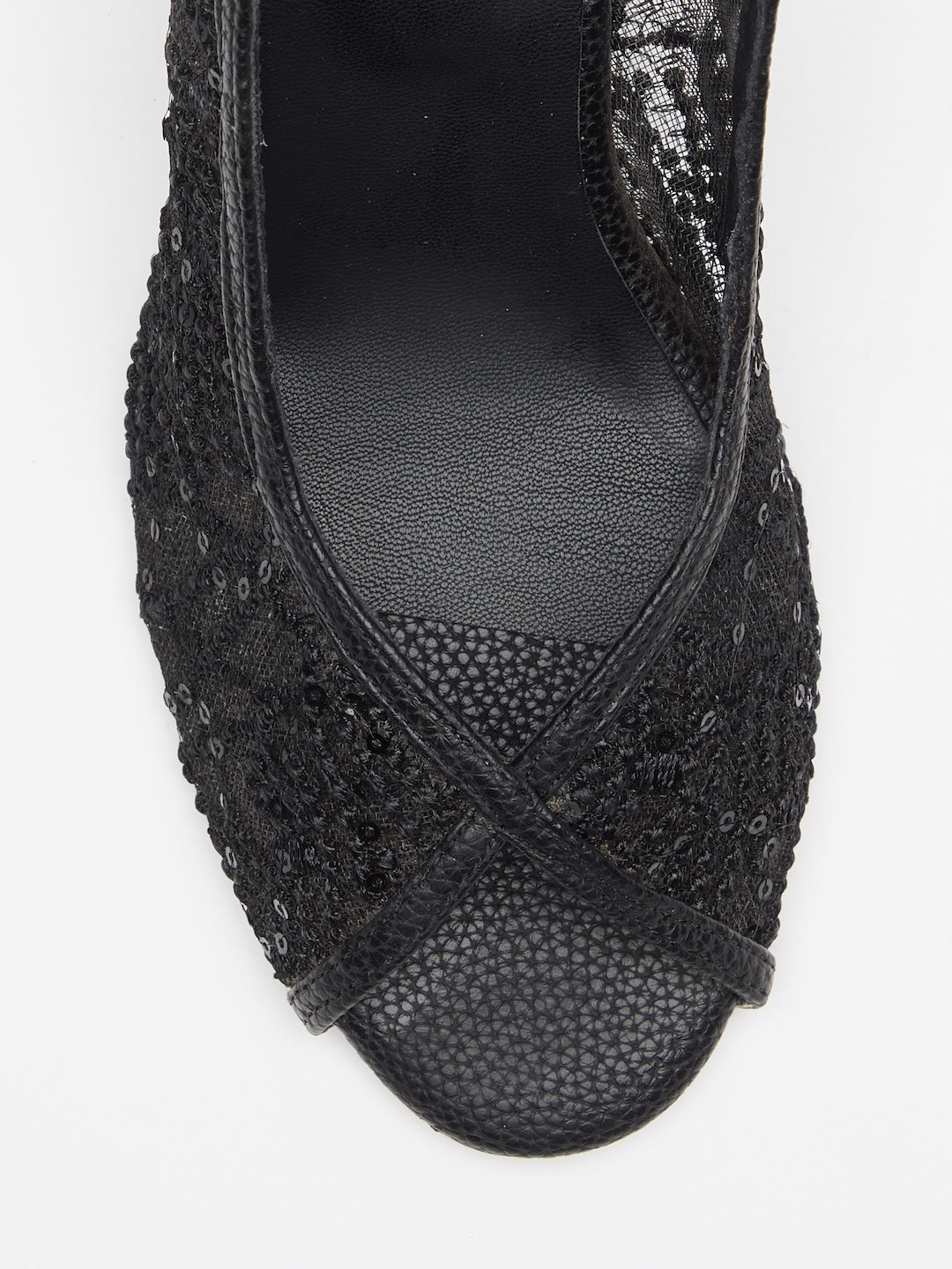 Velour Veil Slingbacks