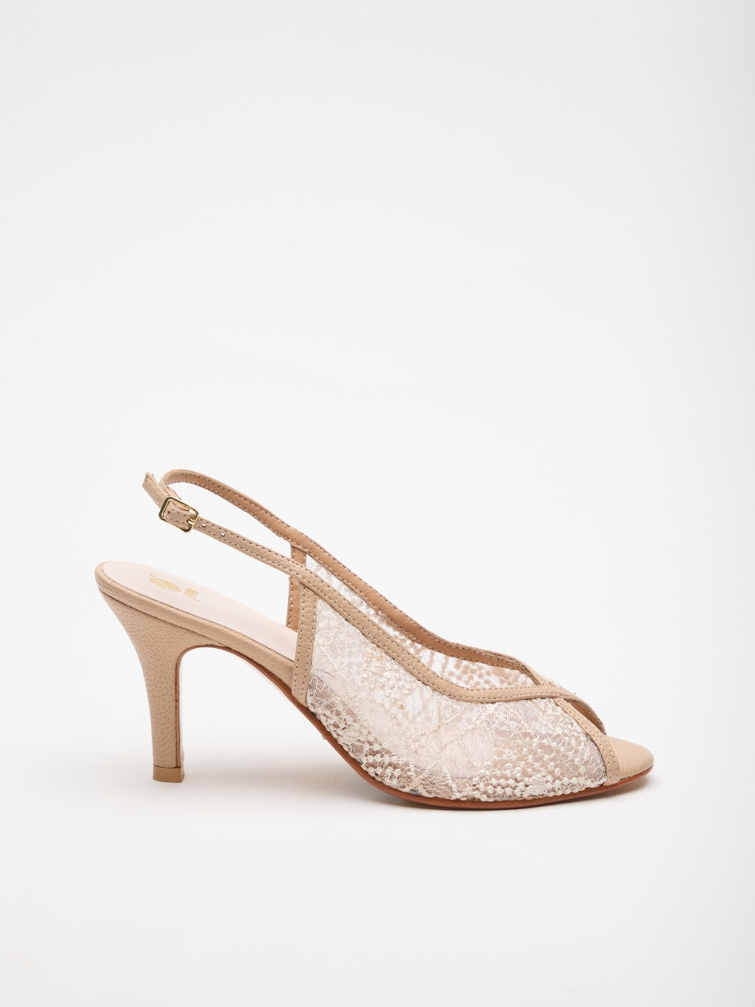 Velour Veil Slingbacks