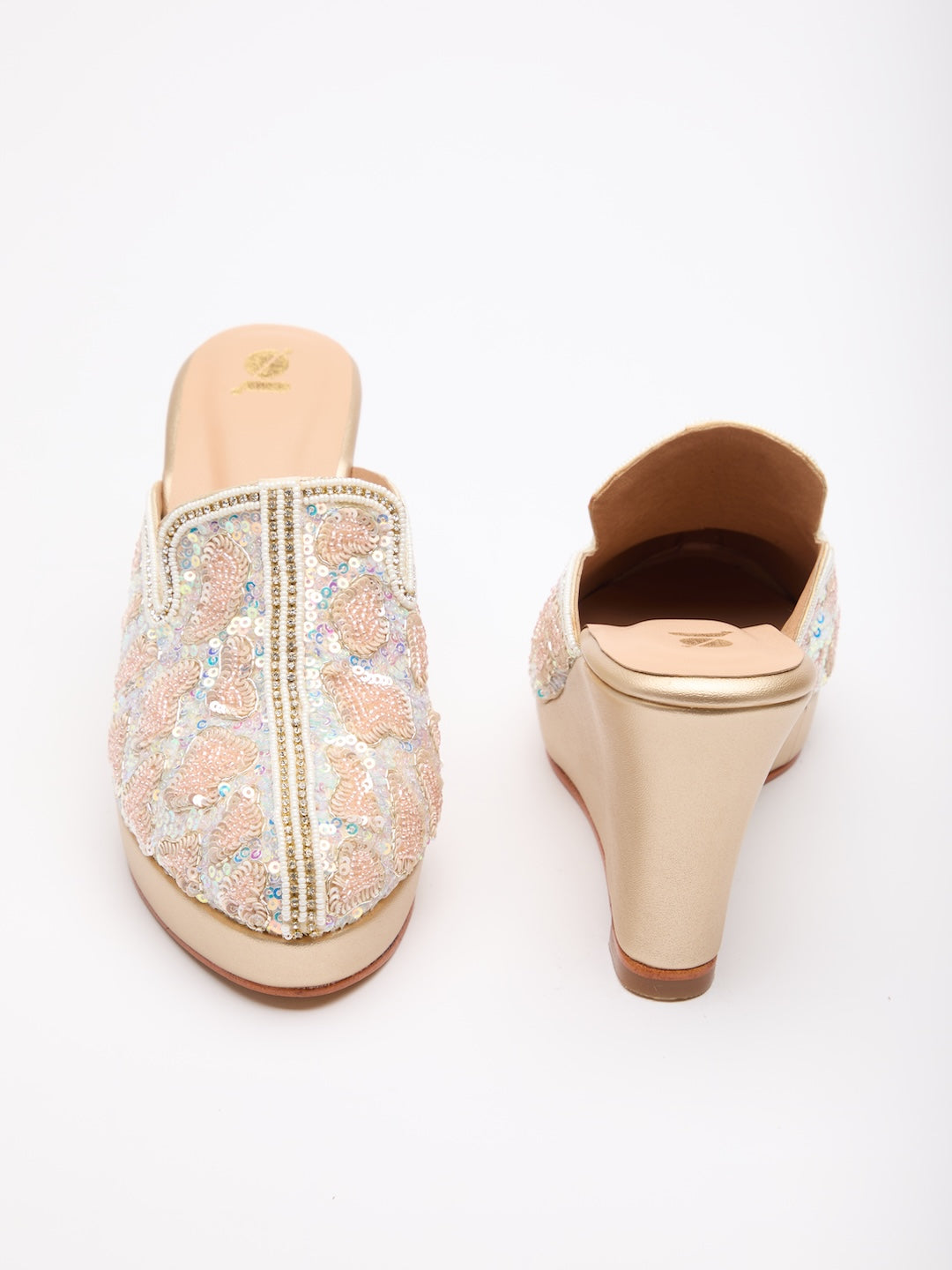 Boho Sequin Platforms