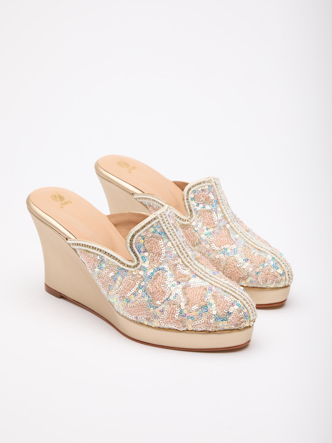 Boho Sequin Platforms
