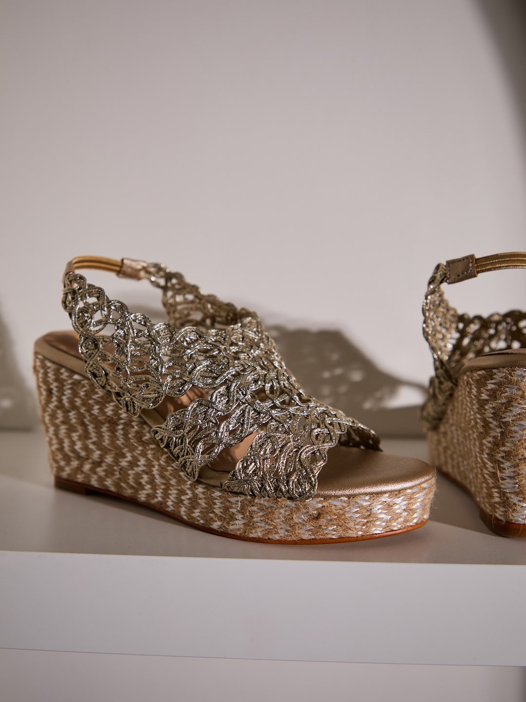 Raffia Slingbacks