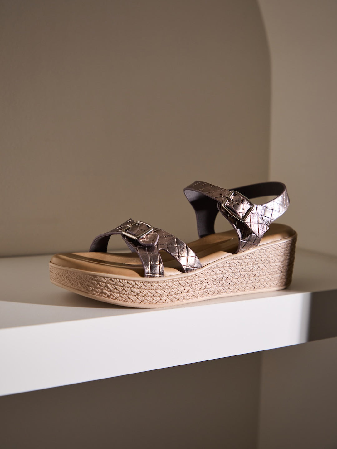 Sofia Buckle Sandals