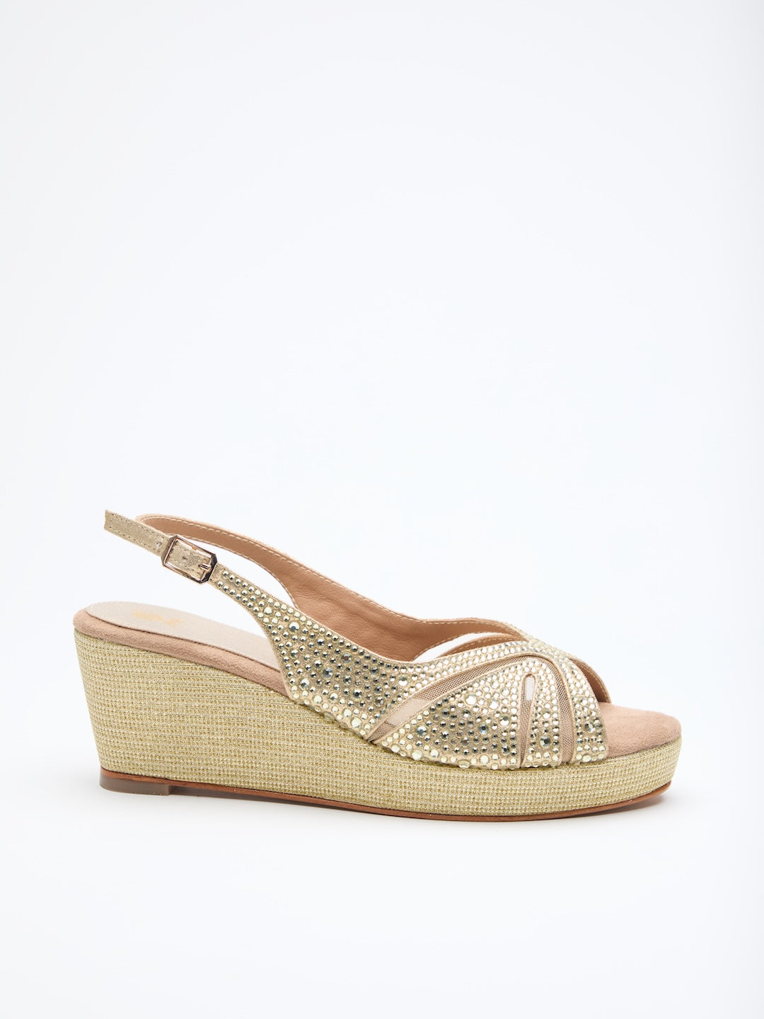 Crystal Court Sandals