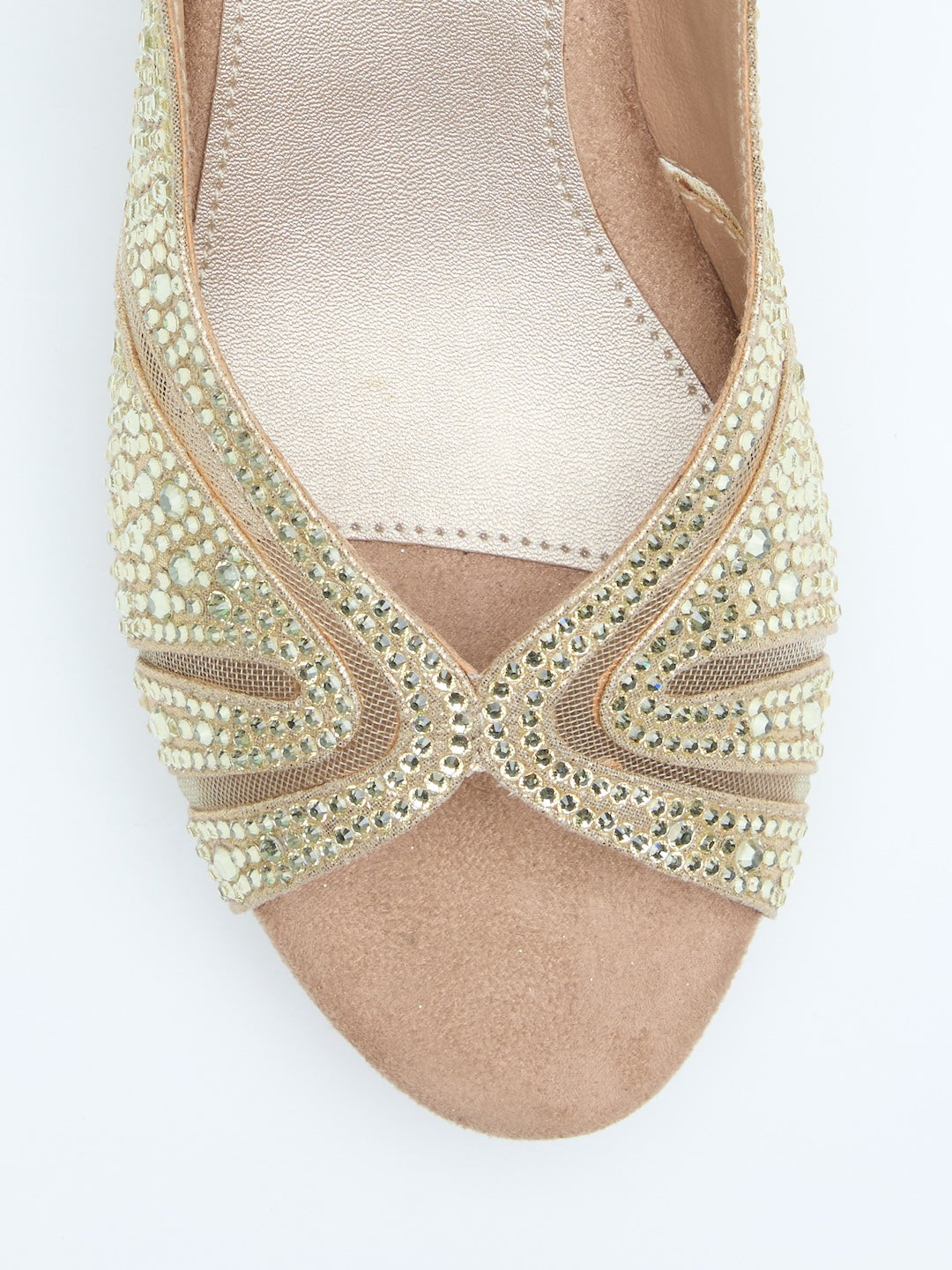 Crystal Court Sandals