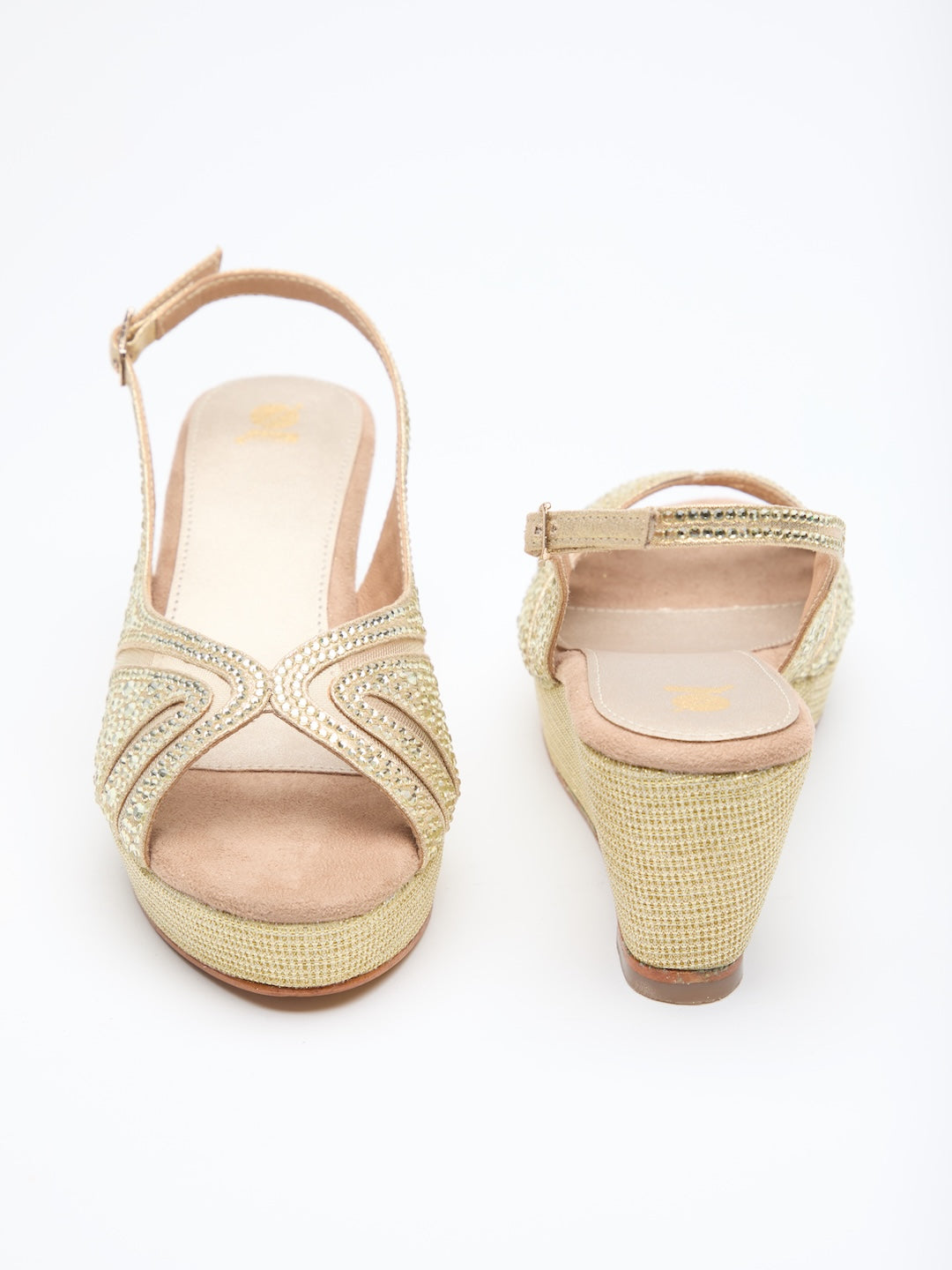 Crystal Court Sandals