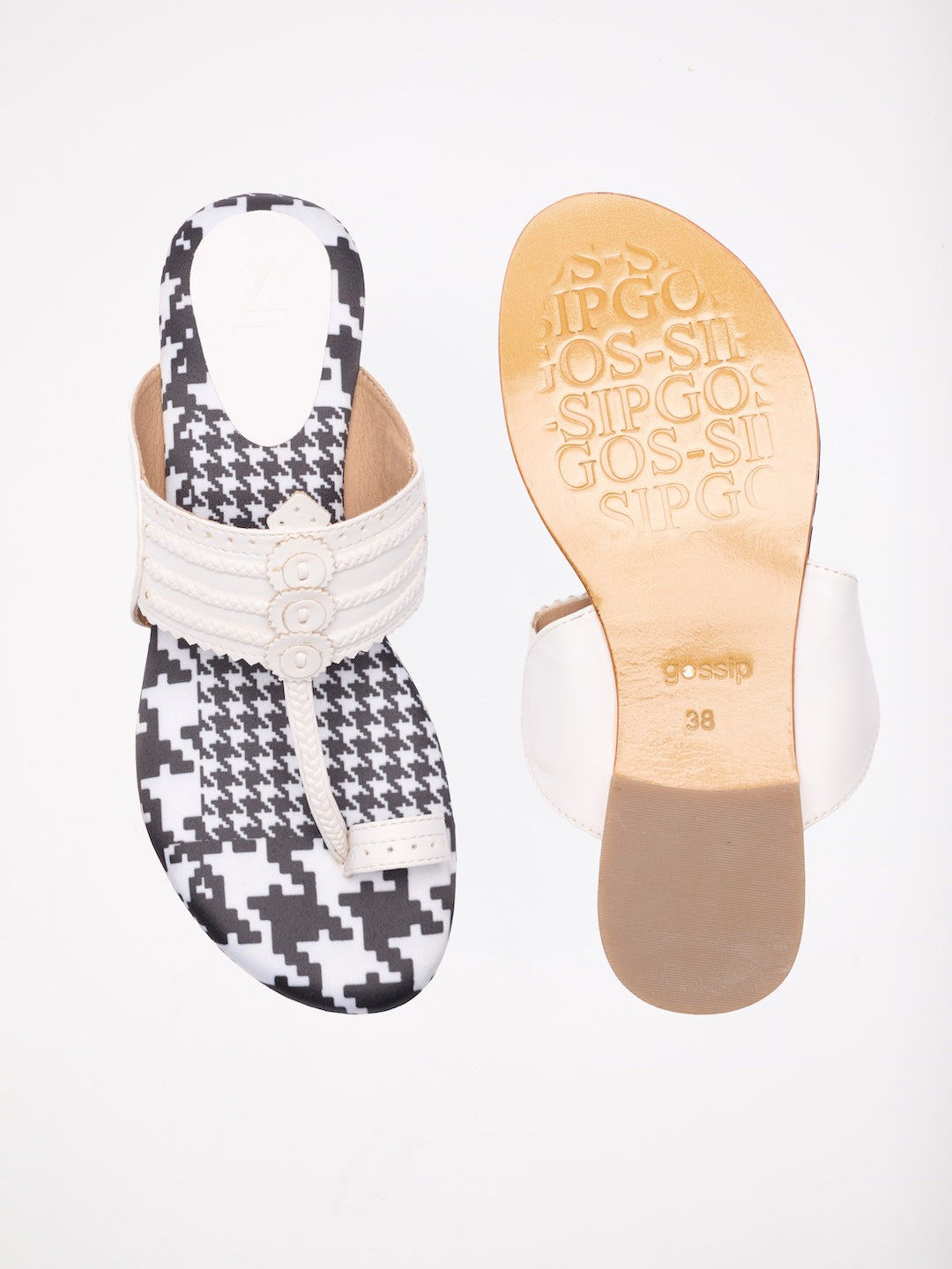Houndstooth haze kolhapuris
